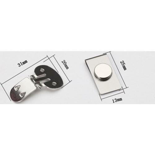 Magnetic Invisible Tie Clip Automatically Fixed Stainless Steel Metal Shirt Tie Clips Creative Jewelry for Men Accessories Gifts