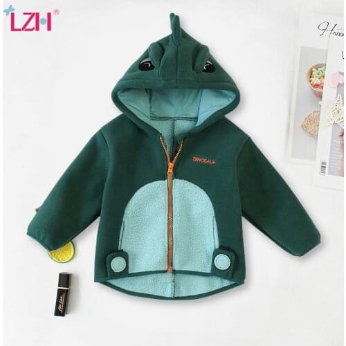 LZH Newborn Baby Girl Clothes Cute Kids Girl Coat 2021 New Childrens Jacket For Boy Autumn Winter Costume Toddler Kids Hoodies