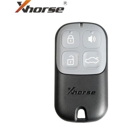 Xhorse VVDI2 XKXH00EN Wired Universal Remote Key Shell 4 Buttons 1 Piece