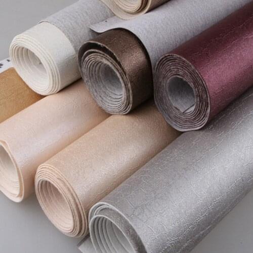 10 meters roll eco-friendly flame retardant decorative PVC leather KTV hotel bedside wall sliding door cover leather fabric