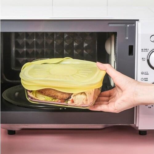 Silicone Cover Stretch Lids Reusable Airtight Food Wrap Covers Keeping Fresh Seal Bowl Stretchy Wrap Cover Kitchen Cookware