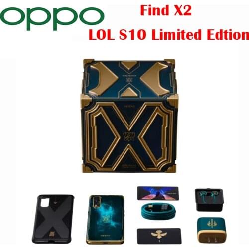 New Original OPPO Find X2 5G Smartphone LOL S10 Limited Edition 8G RAM 256G ROM Snapdragon865 48MP 6.7inch 3168x1440P 65W NFC