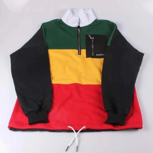 KPOP Bangtan Boys JUNGKOOK The Same Harajuku Sweatshirt Long Sleeve Patchwork Bomber Jackte Windbreaker Punk Boyfriend Coat