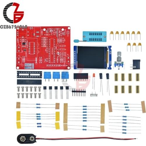 Mega328 Transistor Tester Checker LCR Diode Capacitance Meter PWM Generator LCD Display DIY Kit Frequency Voltage Test