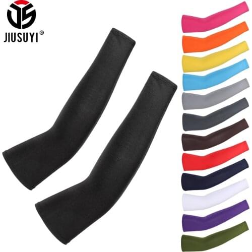 Armwarmer Arm Sleeves Warmers Summer Elastic Compression Cooling Arm Cover Moisture wicking Riding Bicycle Basketball Baseball