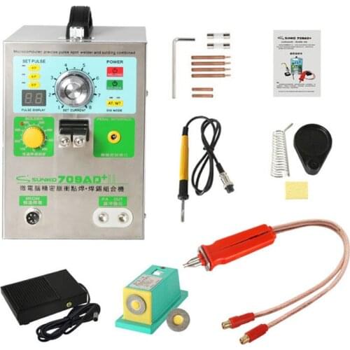 3.2KW 709AD+ battery spot welding machineHigh Power moving pulse spot welding induction automatic pulse spot welding solder iron