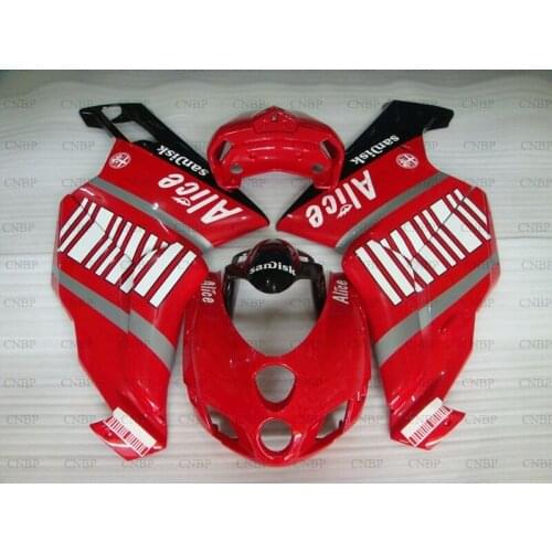 999S 2005 - 2006 Full Body Kits for DUCATI 749 2005 Fairings 749R 05 bar code Fairings