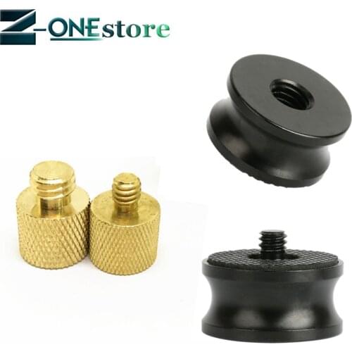 1/4 to 3/8 Male or Female Adapter Screw Camera Tripod Ball Head Monopod Flash Light Stand Mount Accessories 3/8 to 1/4