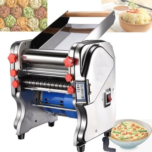 Electric Noodle Press Stainless Steel Noodle Machine Dumpling Wrapper Machine