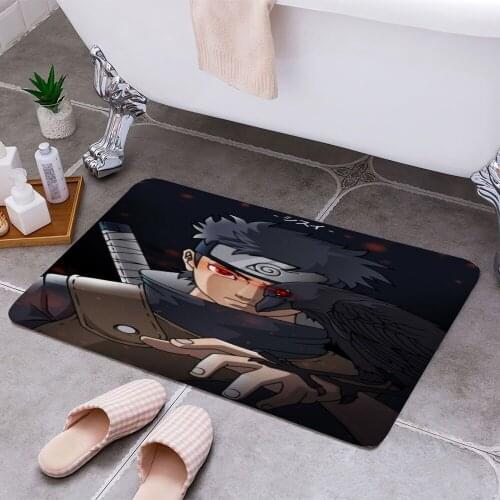 A ninja and his crow 3D Print Doormats Rectangle Non-Slip DoorMat Bedroom Kitchen Entrance Print Door rugs Dropshipping