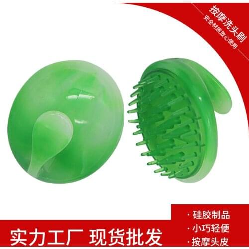 Silica Gel Massage Shampoo Scalp Protection Claw Head Massager jing luo shua Plastic Airbag Hairdressing Comb