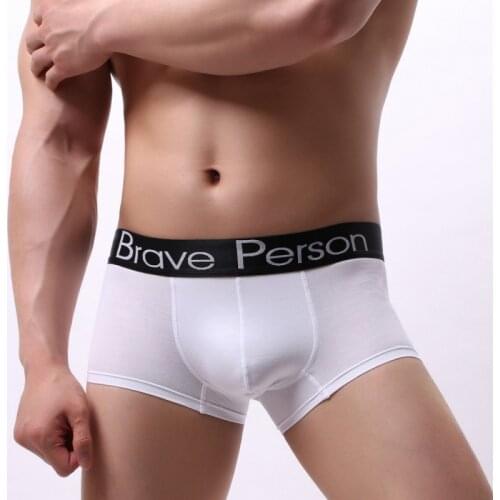 Men Sexy Underwear Boxer Shorts Underpants Man Seamless U Convex Cueca Boxers Homme Shorts for Men