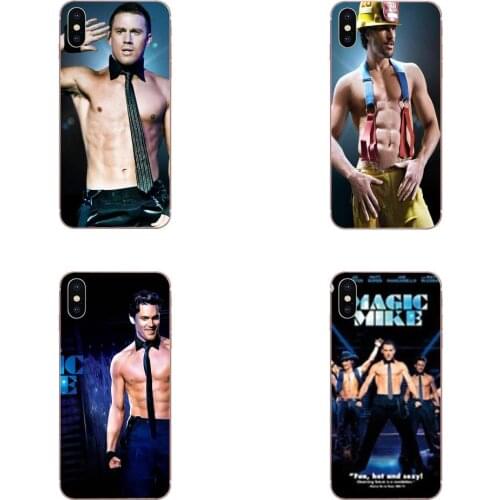 For iPhone 11 Pro XS Max X 8 7 6s Plus 5 SE 11 XR SE 2020 TPU Soft Phone Cover Case Channing Tatum Magic Mike