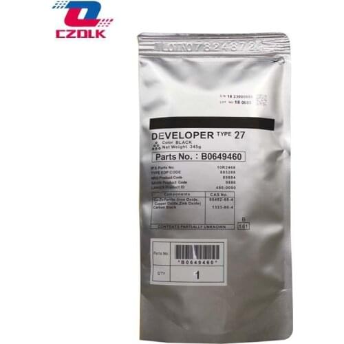 New Black Developer Powder B2349640 For Ricoh Aficio type 27 MP9000 MP1350 MP1100 compatible Copier parts