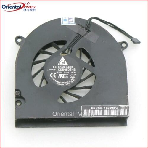 Original KSB0505HB ZB0506AUV1-6A DC5V 1.7W Cooling Fan For Apple Macbook Pro 13" Unibody A1278 A1280 A1342 F0245 CPU Cooling Fan