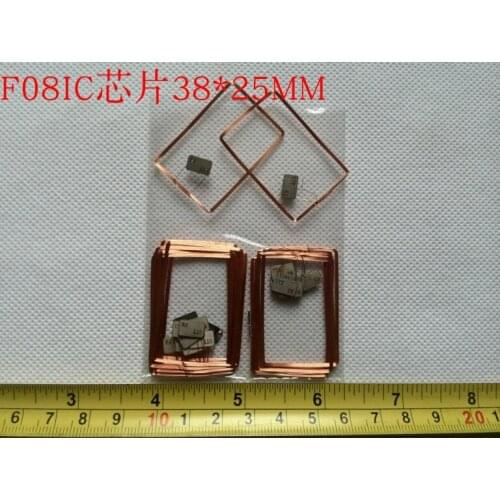 38*25mm F08 IC COB and Coil ISO14443A 13.56MHz RFID passive tags 10pcs/Lot