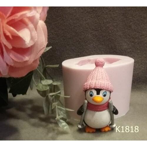 Penguin silicone mold