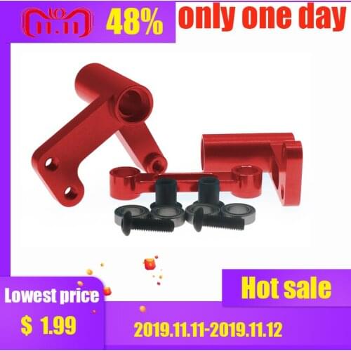 RCAWD Steering Servo Saver Complete Bellcranks and Drag For Rc Hobby Model Car 1/10 Traxxas Slash 2wd Short Course Upgraded Part