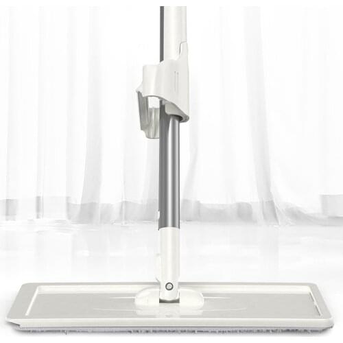 Self-wring Squeeze Automatic Dehydration Mop Free Hand Washing 360 Spin Wet Dry Mopping with Reusable Replacement