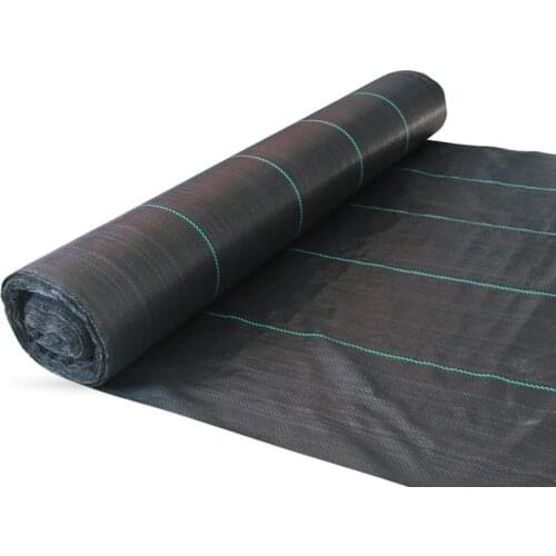 Agricultural Anti Grass Cloth Farm-oriented Weed Barrier Mat Black Plastic Mulch Thicker Orchard Garden Weed Control Fabric