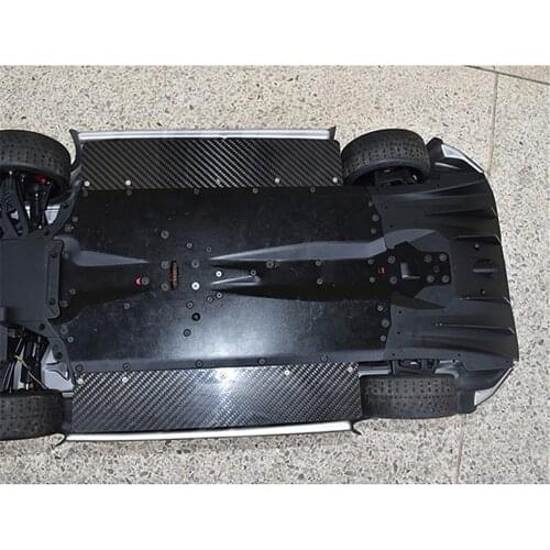 Carbon Fiber Chassis Left Right Side Panels Board 56MM for ARRMA 1/7 INFRACTION 6S BLX -ARA109001 RC Car Upgrade Parts