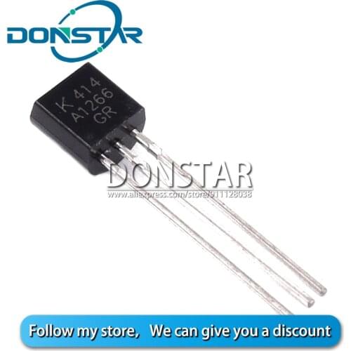 100PCS 2SA1266 A1266 2SA1266-GR TO92 TO-92 PNP Triode Transistor New And Original