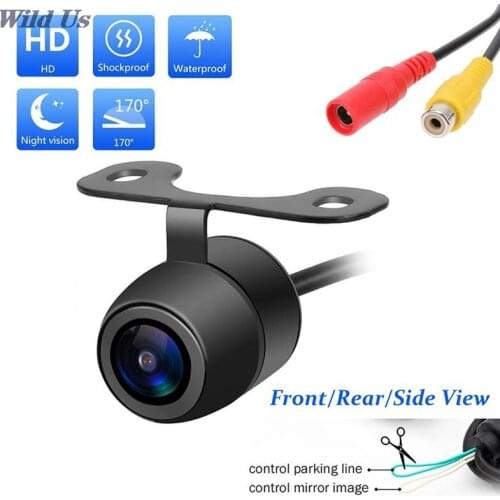 170 Degree CMOS Car Rear Front Side View Reverse Backup Parking Camera Waterproof