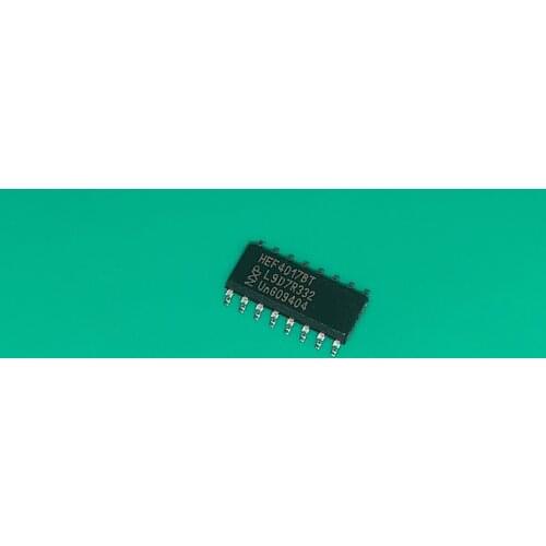 10pcs/lot HEF4017BT SOP16 HEF 4017 BT IC COUNTER 5STAGE JOHNSON 16SOIC HEF4017-BT