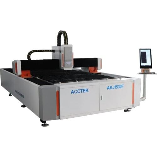 1500*3000mm Fiber Laser Cutting Machine 1000w 1500w Raycus IPG laser power