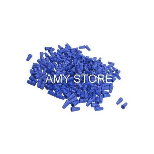 400PCS Blue Orange P2 Pressure Screw On Electrical Wire Connector Nut