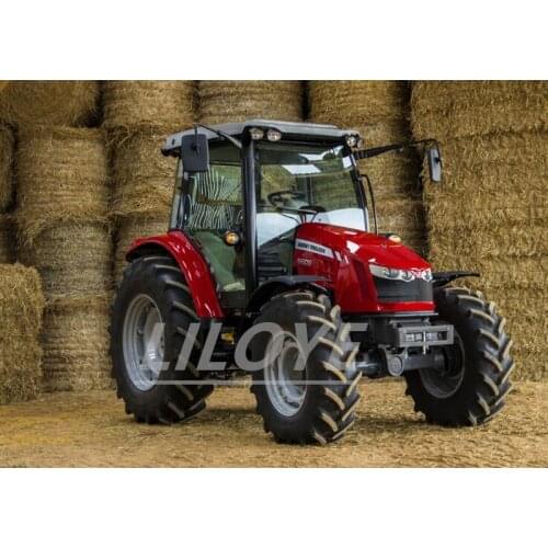 Diy 5d diamond Embroidery farm tractor Full Square round 3D Diamond painting Cross stitch kit rhinestones Mosaic Wall art FG1961