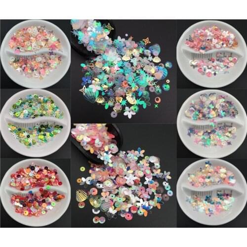 20g NIce Cute Colourful Series Loose Sequin Paillette Crafts Sewing,Women/Kids Garment DIY Accessories