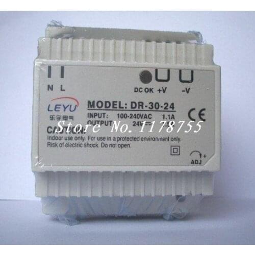 New 30W Din Rail Mounted 24VDC 1.5A Output Power supply