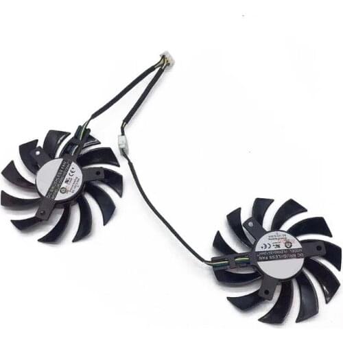 PLD08010S12HH 12V 0.35A 75mm 4Pin For MSI R6750 HD6750 DDR5.DX11 HD5750 Graphics Card Cooling Fan