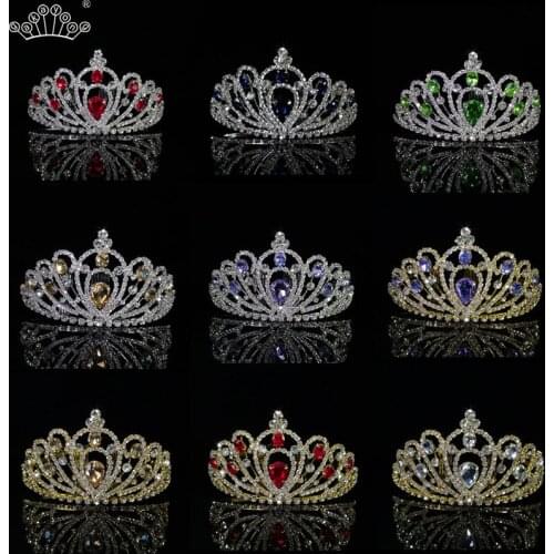 Wedding Crown Headband Bride Tiaras Baroque Crystal Wedding Hair Accessories Headdress Wedding Tiaras And Crowns For Women