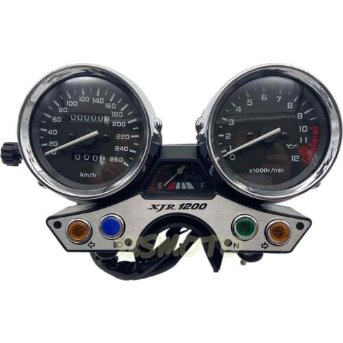 Instrument Assembly Gauges Meter Cluster Speedometer Odometer Tachometer For Yamaha XJR1200 1300 1989 90 91 92 93 94 95 96 1997