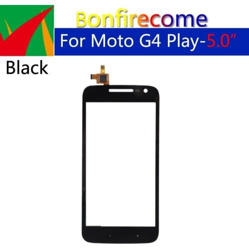 10Pcs\lot For Motorola-Moto G4 Play XT1601 XT1602 XT1603 XT1604 Touch Screen Digitizer Front Glass Panel Sensor Replacement