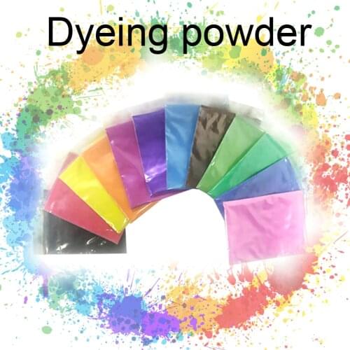 Fabric Decorating Tie Dye Kit DIY Craft For Clothing Permanent Dyeing Powder Art Environmental Safe Tie Dye Powder Set