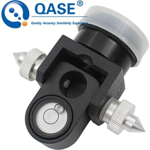 Black Mini Spirit Level Bubble Set Small Prism for Leica Total Station Diameter 1.5cm Pole 1PCS