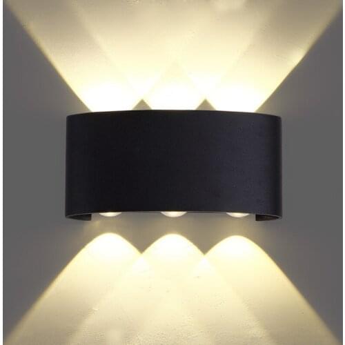 DONWEI 6W 8W LED Wall Lamp Modern Sconce Stair Light Bedroom Bedside Indoor Lighting AC100V/220V Aluminum Decorate Wall Sconce