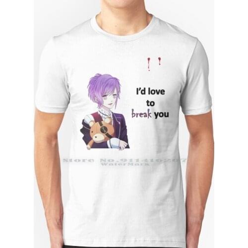 Kanato Sakamaki Husbando 2 T Shirt 100% Pure Cotton Kanato Sakamaki Kanato Sakamaki Diabolik Lovers Diabolik Lovers Bite Anime