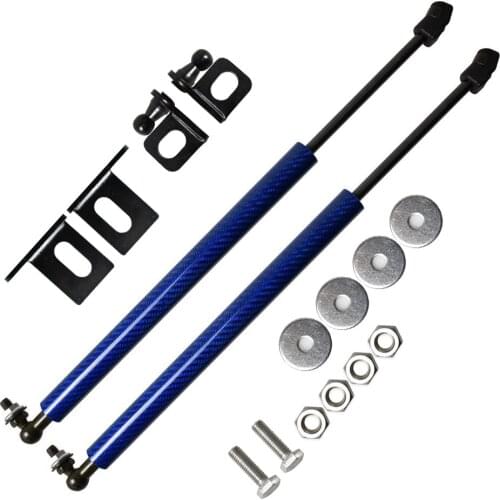 For TOYOTA Sienna XL30 2011-2019 Front Hood Bonnet carbon fiber Gas Struts Shock Damper Lift Supports Car-Styling Absorber