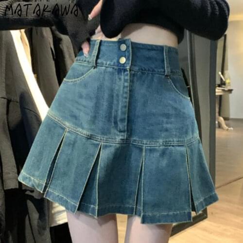 Женские юбки джинсовые Matakawa China At AliExpress