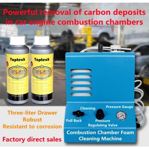 Best Selling Car Engine Carbon Cleaning Machine Combustion Chamber Foam