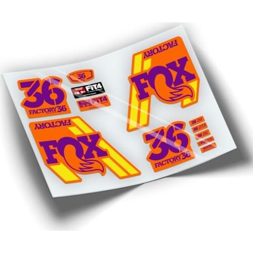 Pegatinas hairpin clip FOX 36 2018 WP90 STICKERS