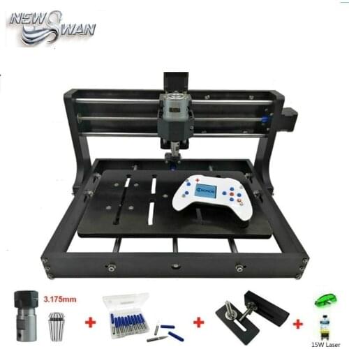 Free Shipping CNC 3020 Mini Desktop Laser Engraver GRBL DIY Wood CNC3020 Router Engraving Machine for Wood Acrylic PVC PCB Metal