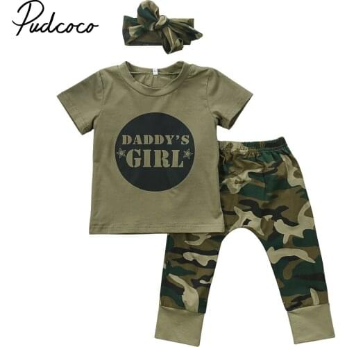 Newborn Baby Boys Girls Clothes Daddy/Mummy Letter 3Pcs Outfits Set Long Sleeve T-shirt+Pants Infant Toddler Clothing Suit