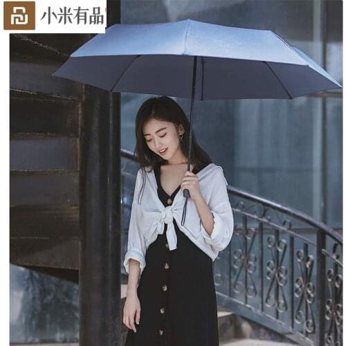 Original Youpin 90-minute Large Portable Universal Umbrella For Sun Protection And Rain Protection Anti-UV three folding 309g