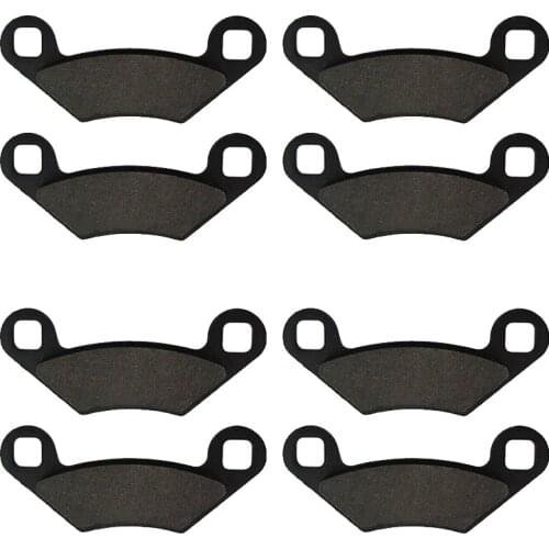 Motorcycle Front and Rear Brake Pads for POLARIS 400 Sportsman HO 4 x 4 2008 2009 2010
