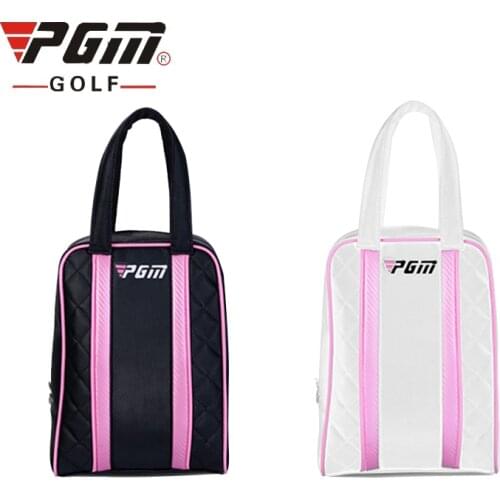 Pgm Golf Shoes Bag Men And Women Golf Travel Bag Rain Cover For Shoes Golf Ball Outdoor Sports Mini Bags Handsbags D0051